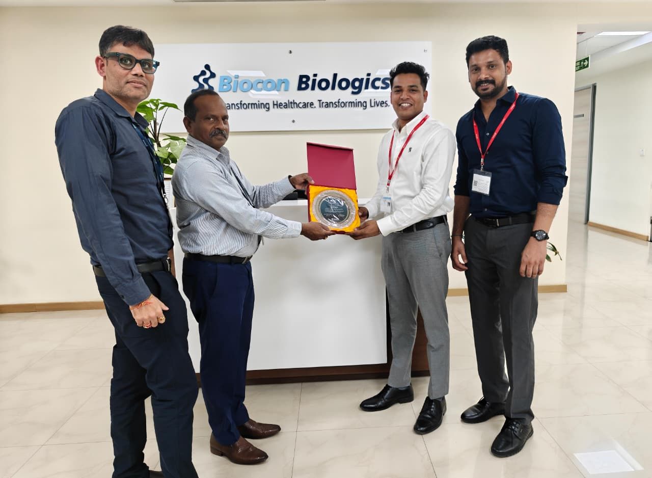 Premier Partner Award felicitation ceremony with Biocon Group leadership